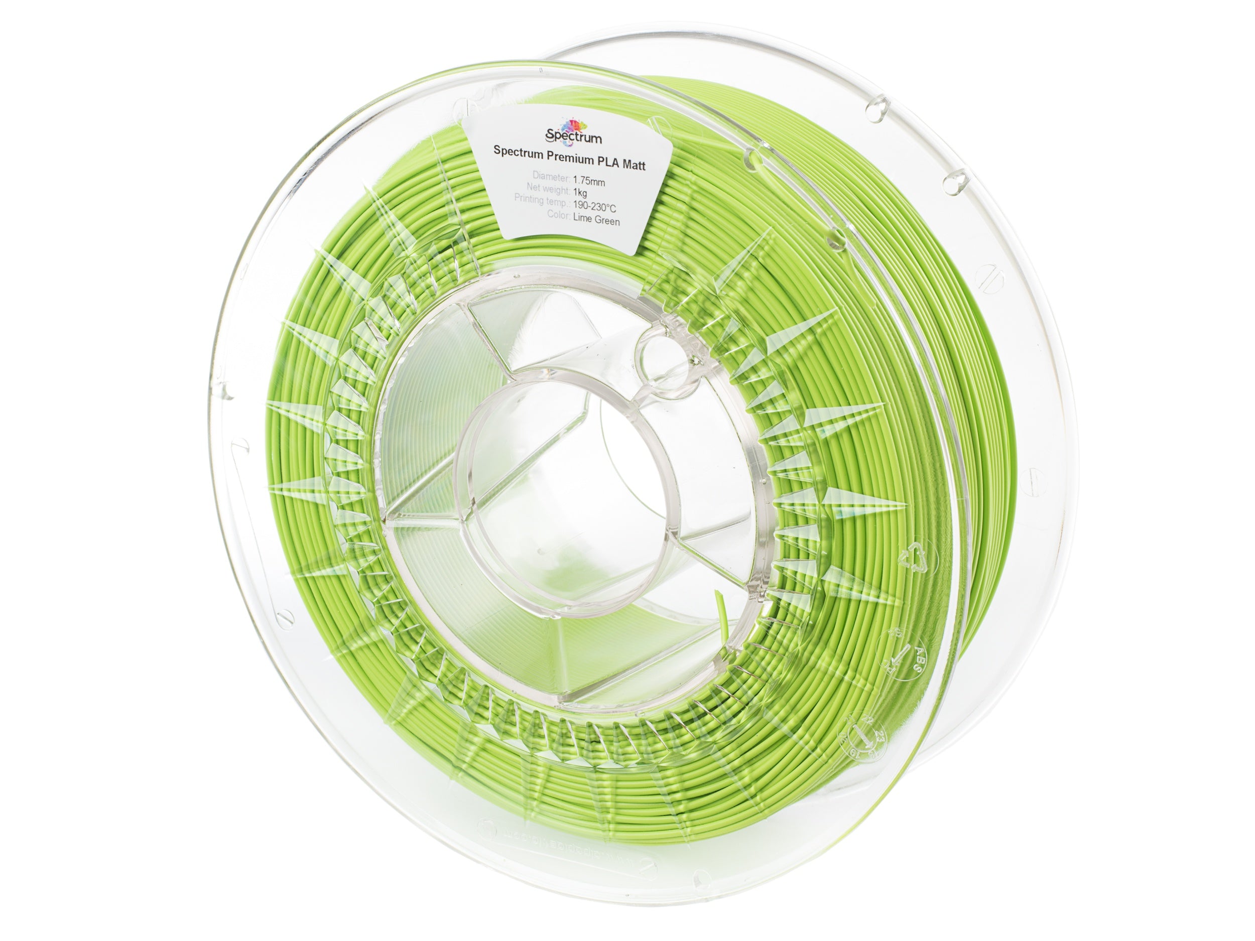 Spectrum Filaments - Lime Green Matte PLA - 1kg