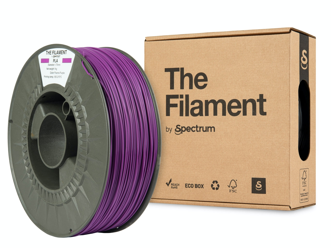 Spectrum Filaments - Plasma Purple PLA 1.75mm - 1kg