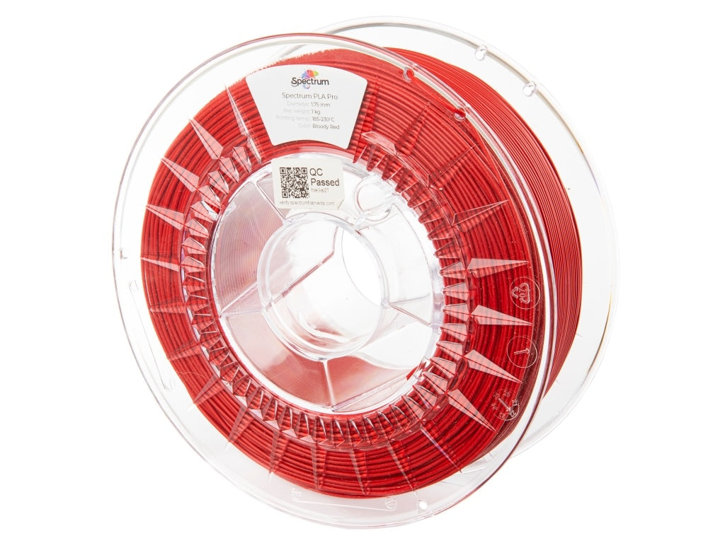 Spectrum Filaments - Pro Bloody Red PLA+ 1.75mm - 1kg