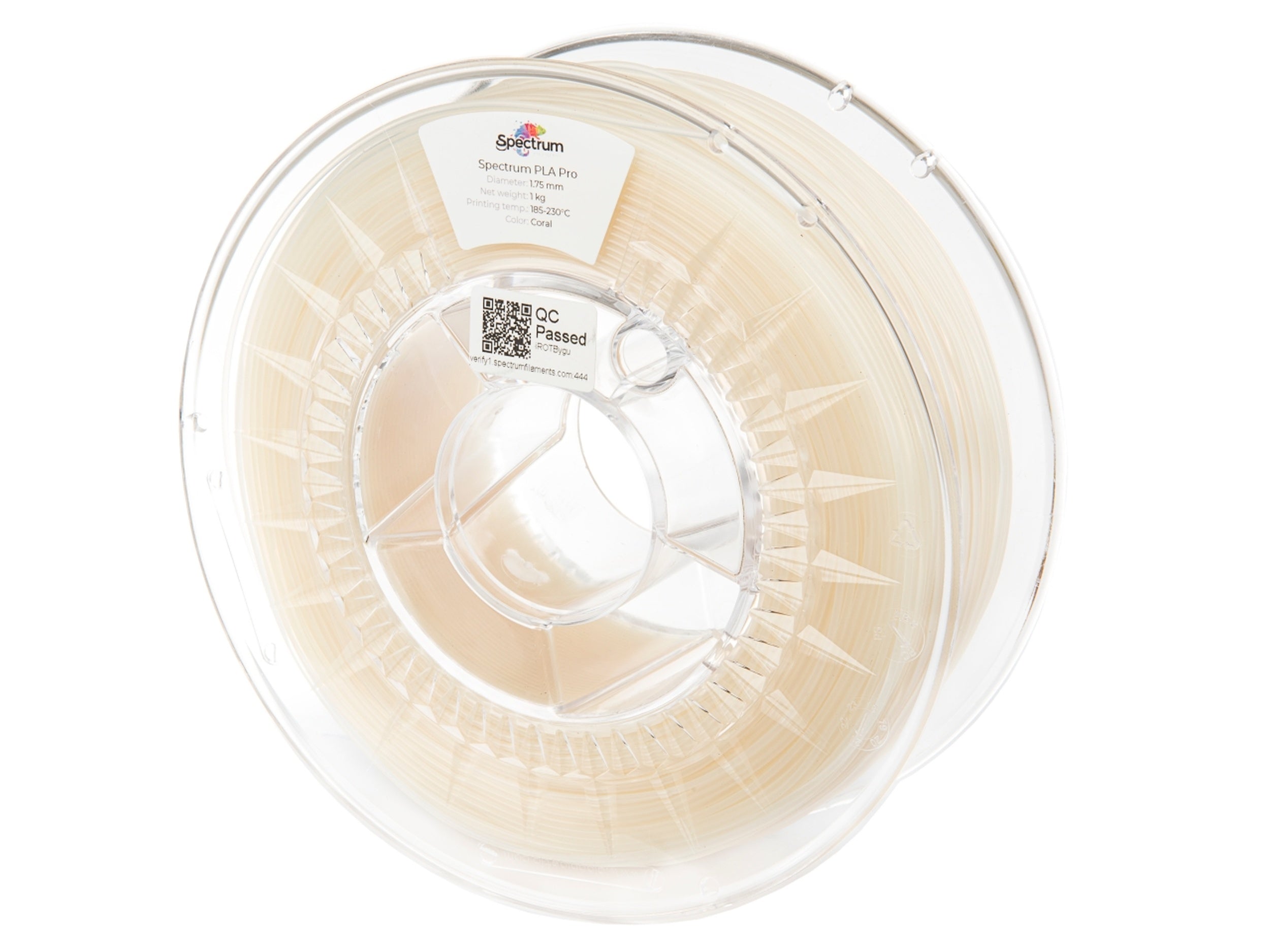 Spectrum Filaments - Pro Coral PLA+ - 1kg