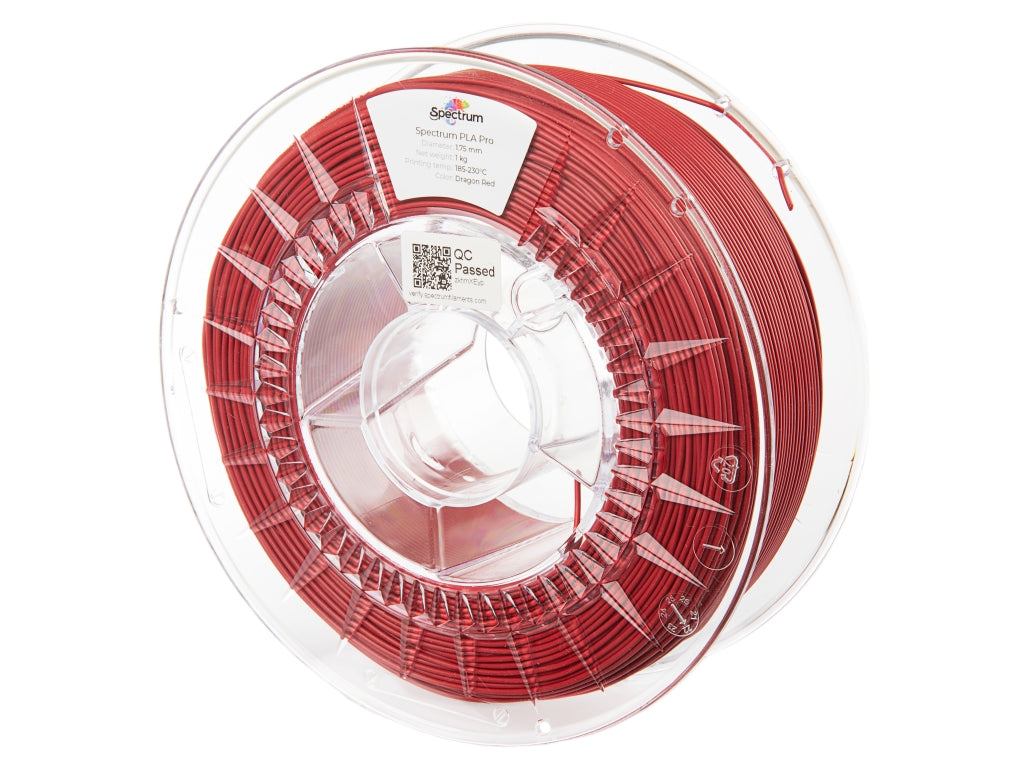 Spectrum Filaments - Pro Dragon Red PLA+ 1.75mm - 1kg