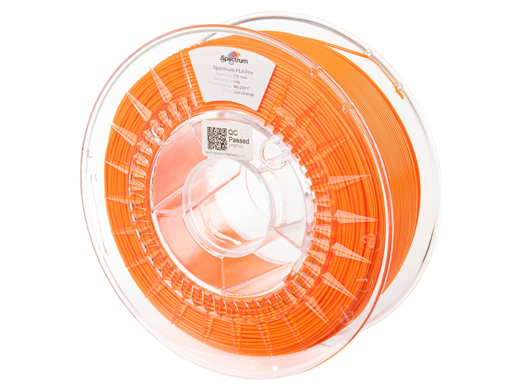 Spectrum Filaments - Pro Lion Orange PLA+ 1.75mm - 1kg