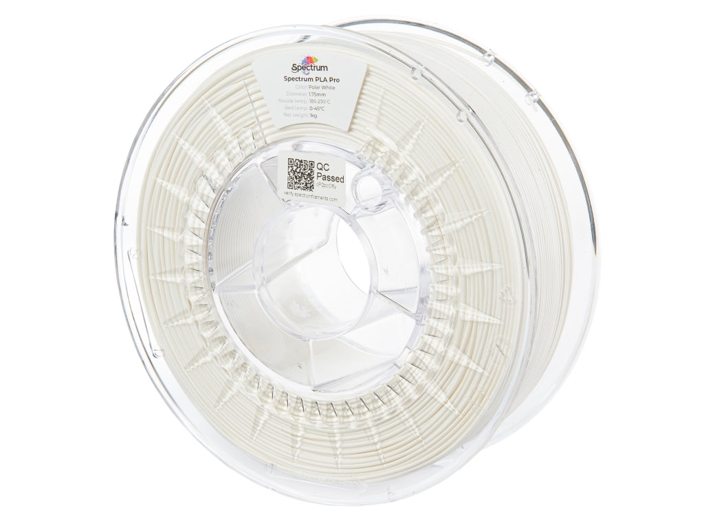 Spectrum Filaments - Pro Polar White PLA+ - 1kg