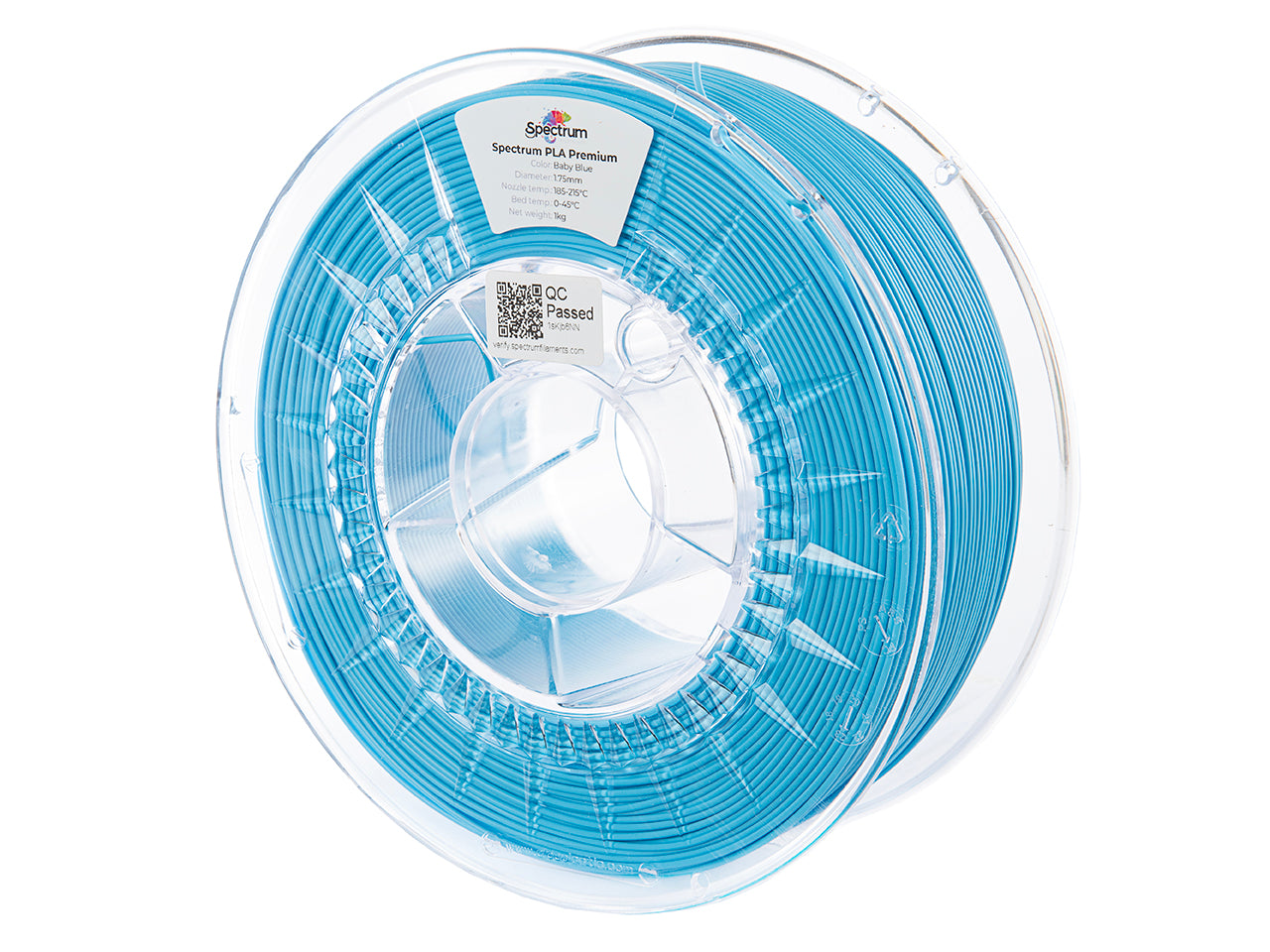 Spectrum Filaments - Premium Baby Blue PLA - 1kg