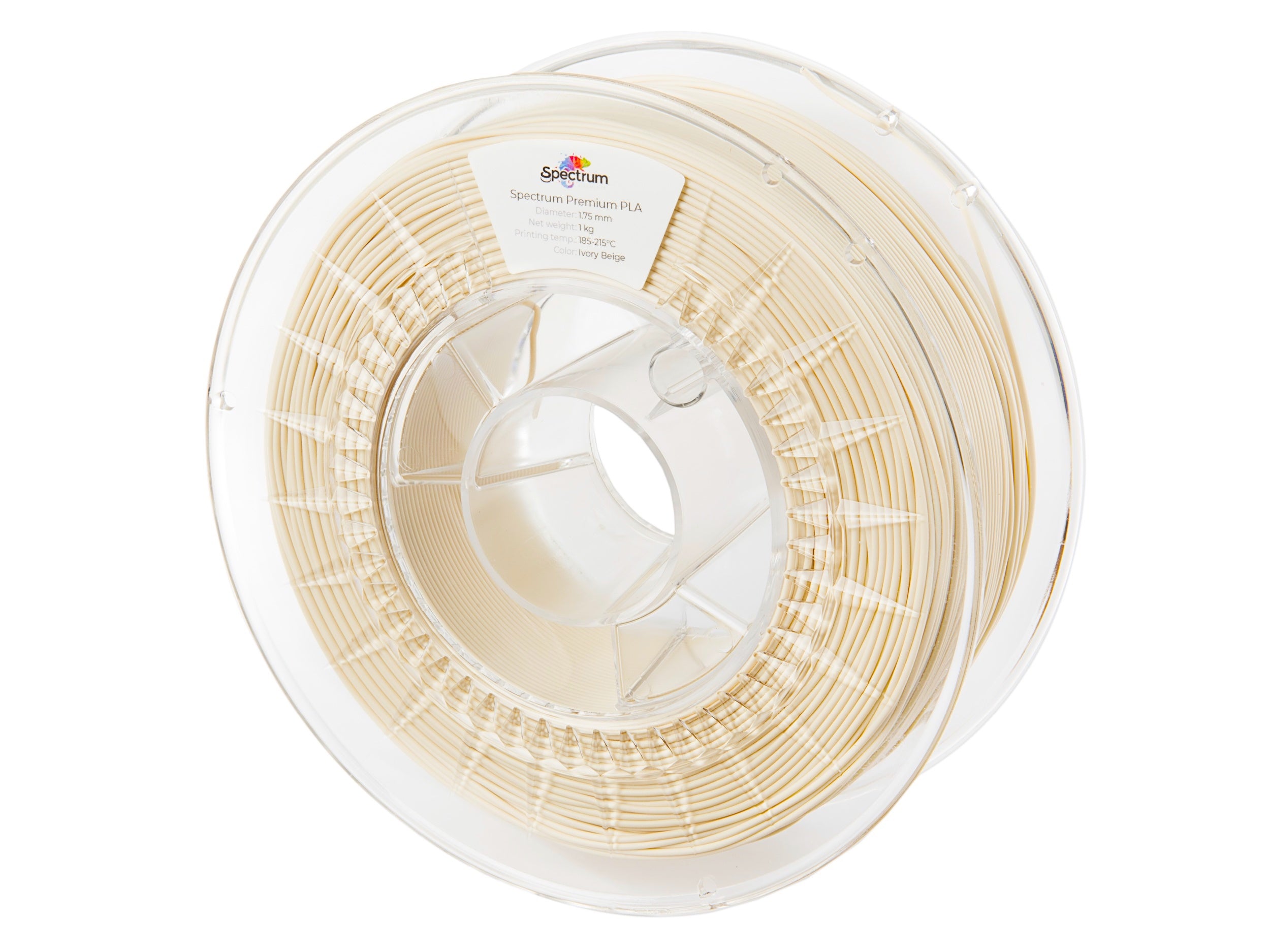 Spectrum Filaments - Premium Ivory Beige PLA 1.75mm - 1kg