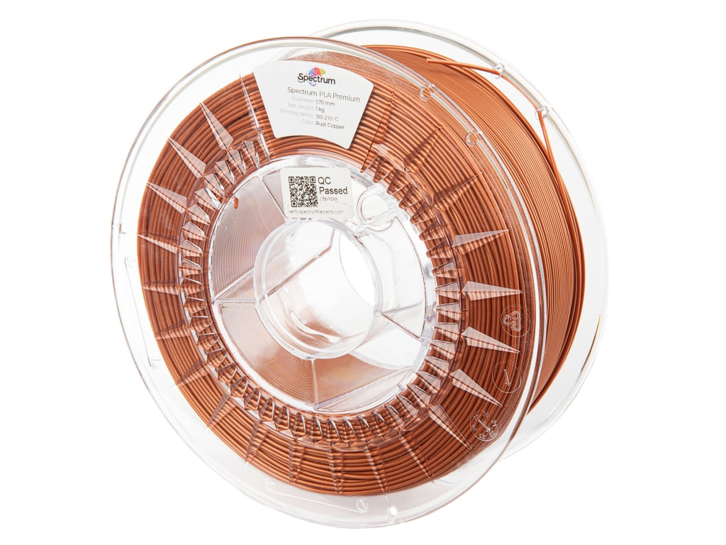 Spectrum Filaments - Premium Rust Copper Metal Fill PLA - 1kg