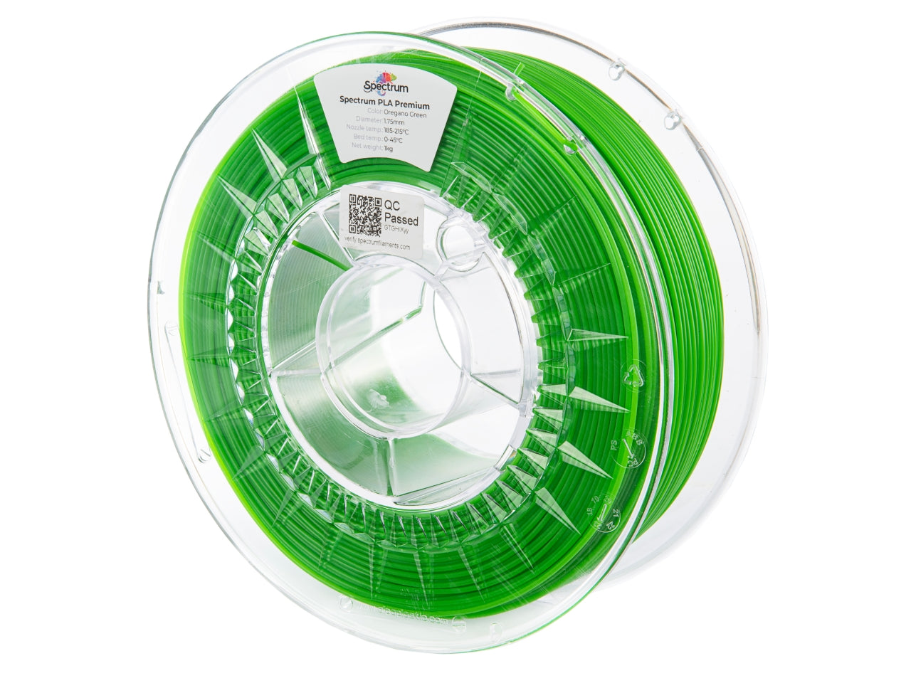 Spectrum Filaments - Premium Oregano Green PLA - 1kg