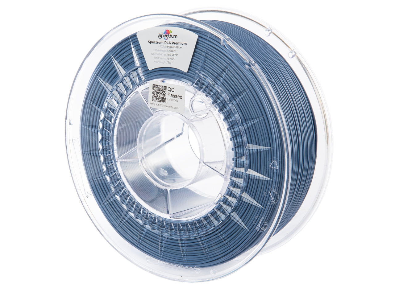 Spectrum Filaments - Premium Pigeon Blue PLA - 1kg