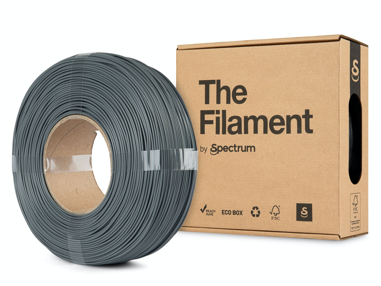 Spectrum Filaments - Refill Basalt Grey PLA 1.75mm - 1kg