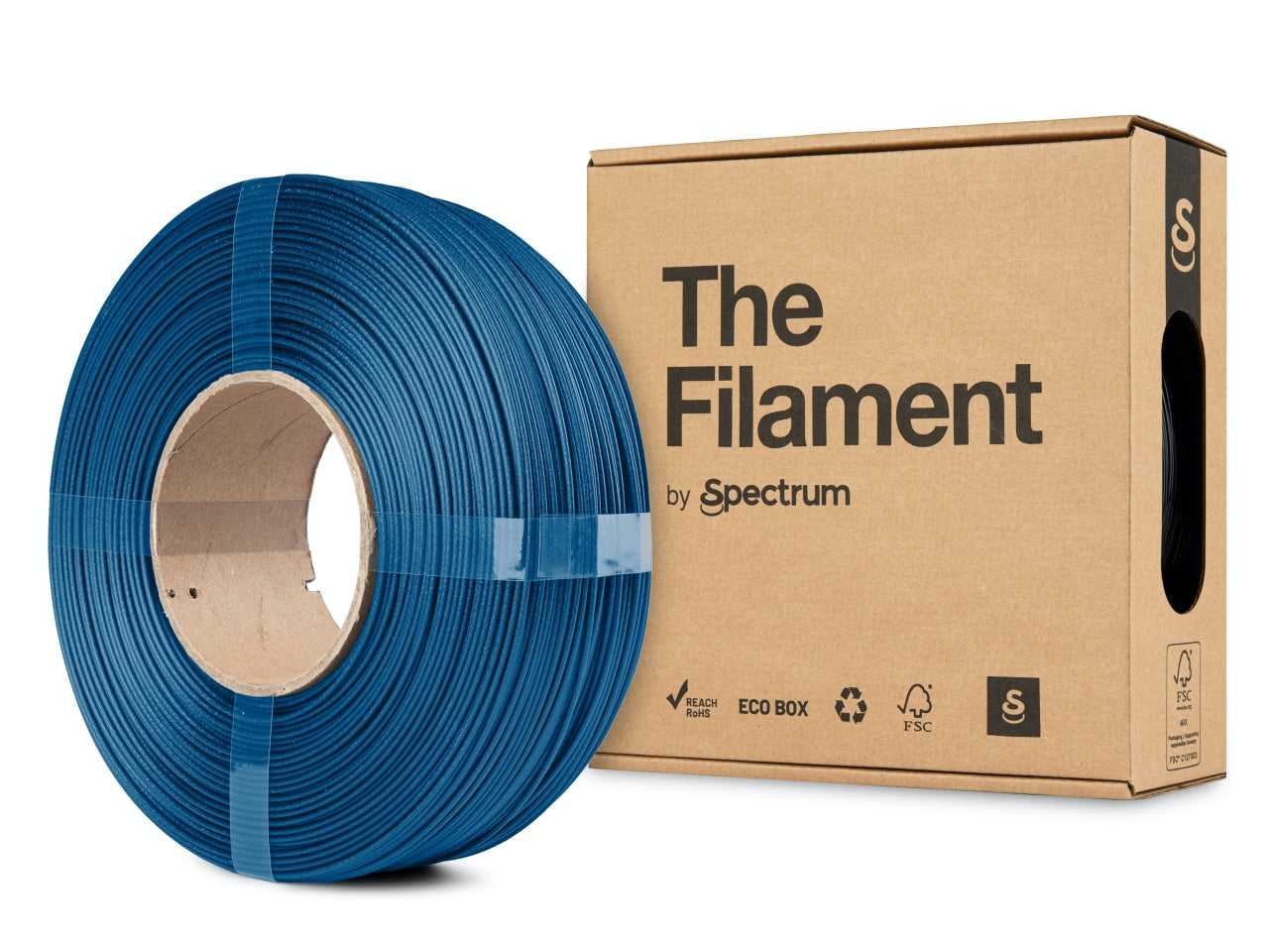Spectrum Filaments - Refill Blue Carbon Fiber PLA 1.75mm - 1kg