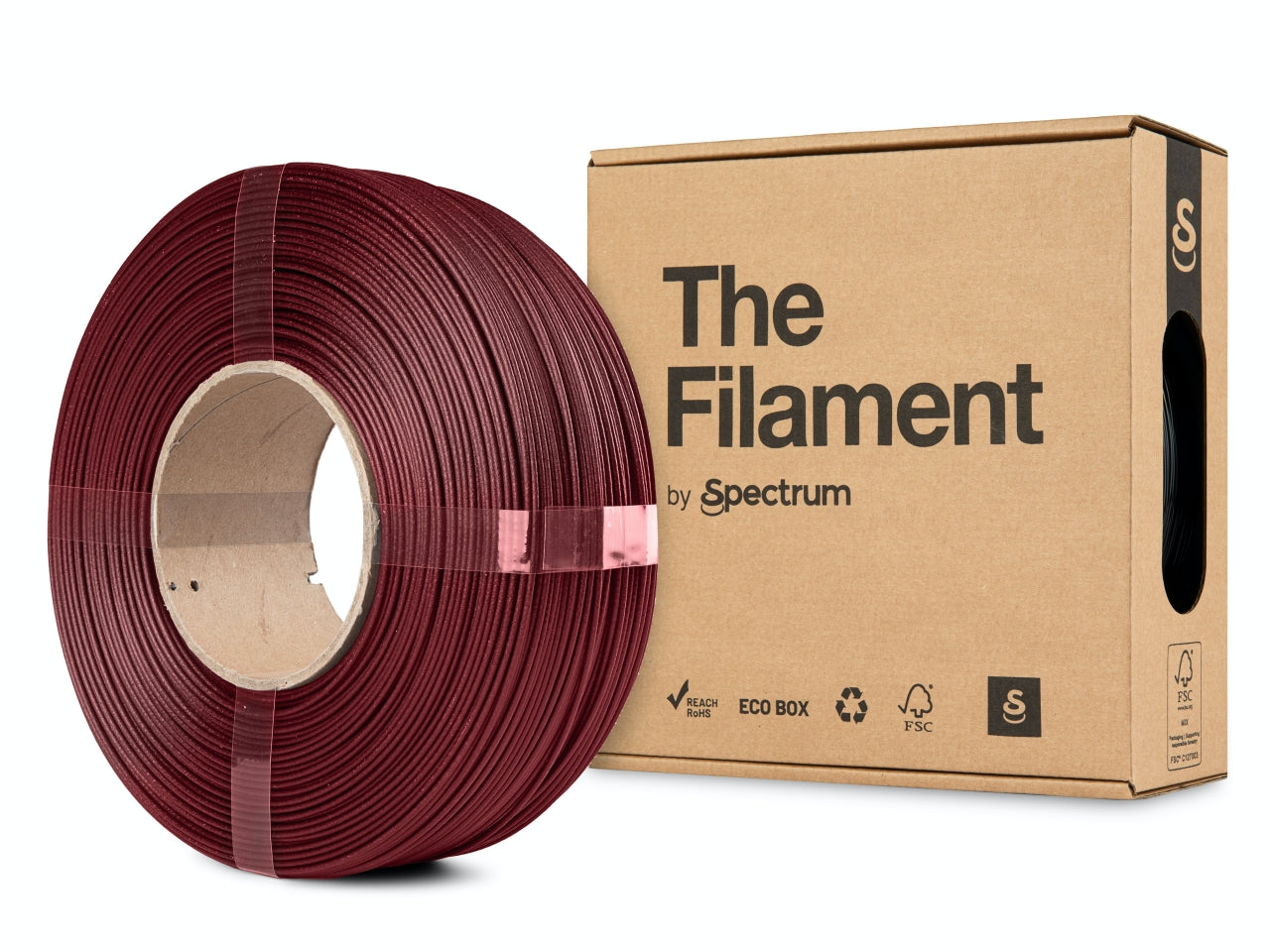 Spectrum Filaments - Refill Red Carbon Fiber PLA 1.75mm - 1kg
