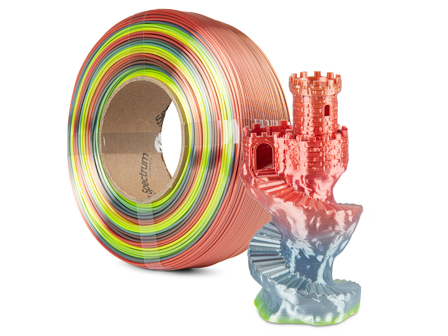 Spectrum Filaments - Refill Fusion Gradient Silk PLA - 1kg