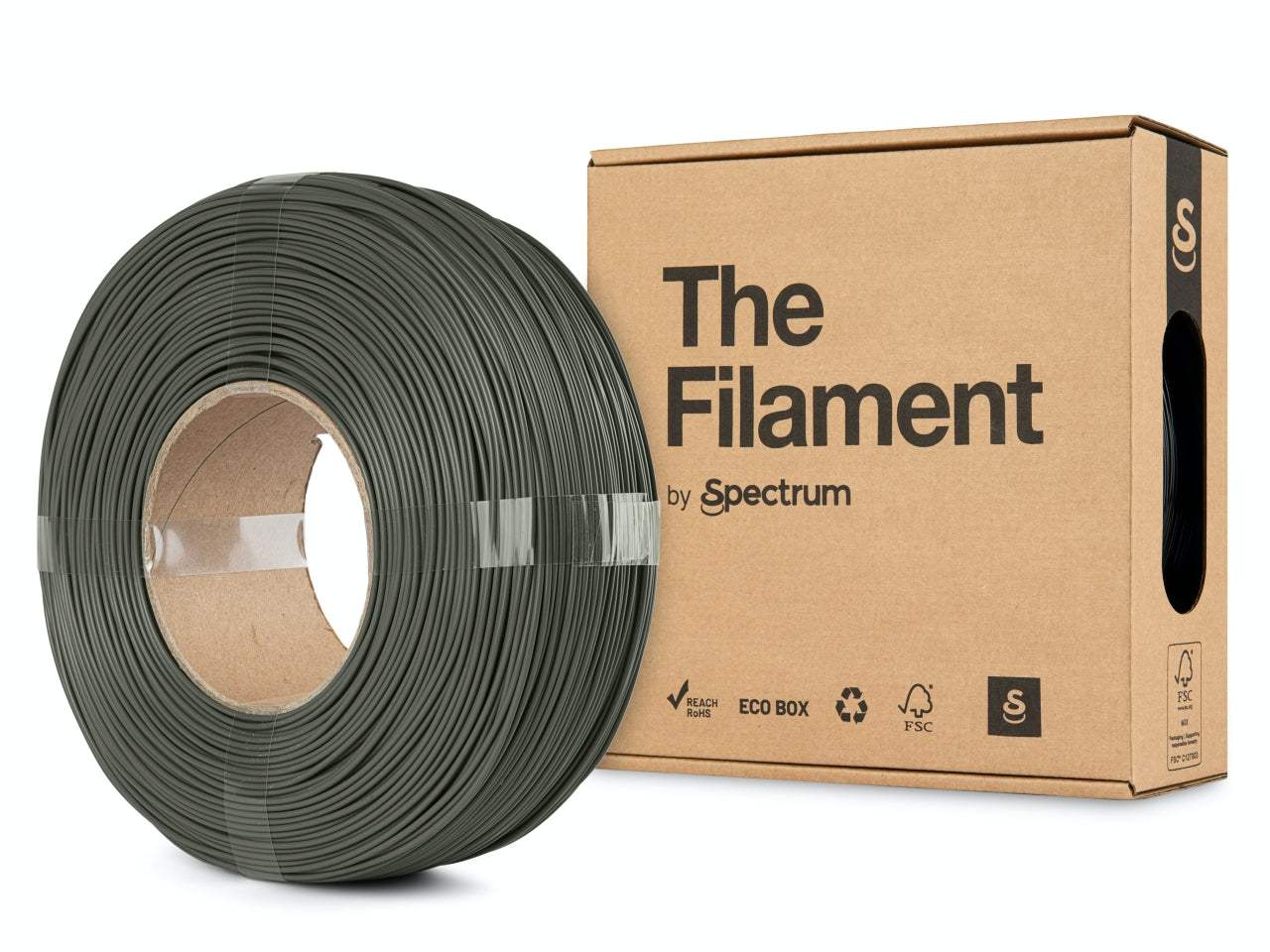 Spectrum Filaments - Refill Moss Grey High Speed PLA 1.75mm - 1kg