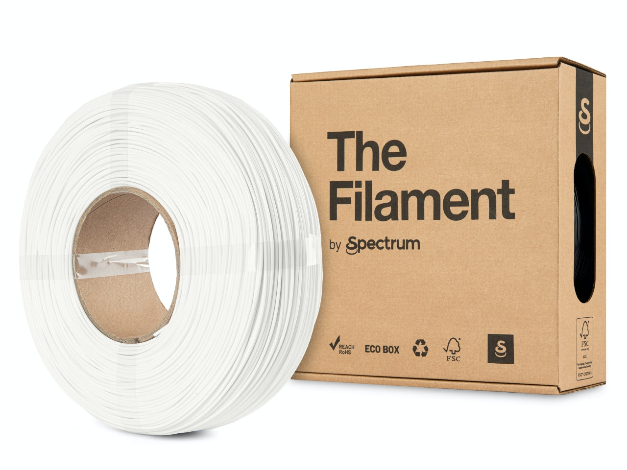 Spectrum Filaments - Refill Traffic White High Speed PLA - 1kg