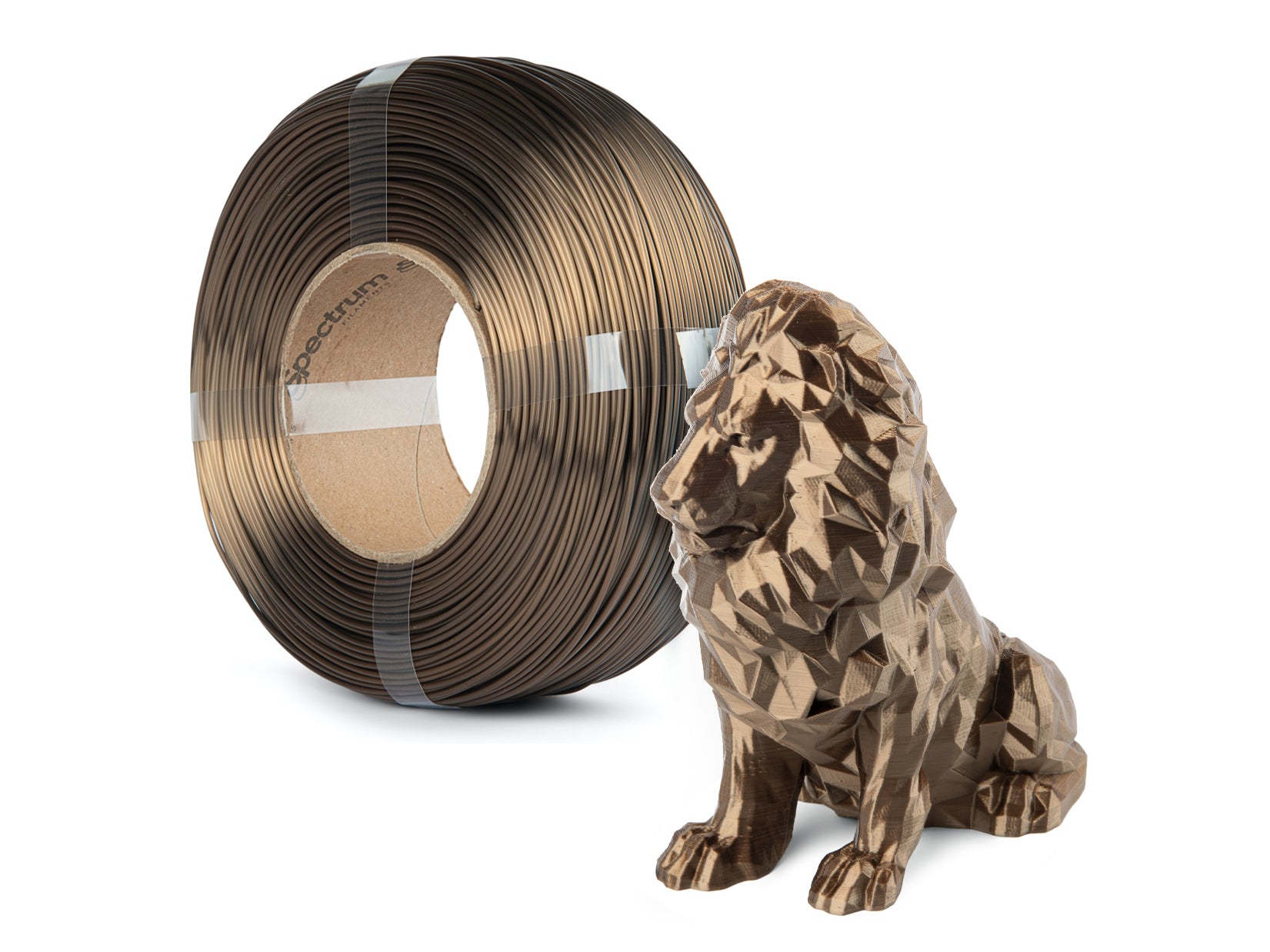 Spectrum Filaments - Refill Cinnamon Bronze Metal Fill Silk PLA - 1kg