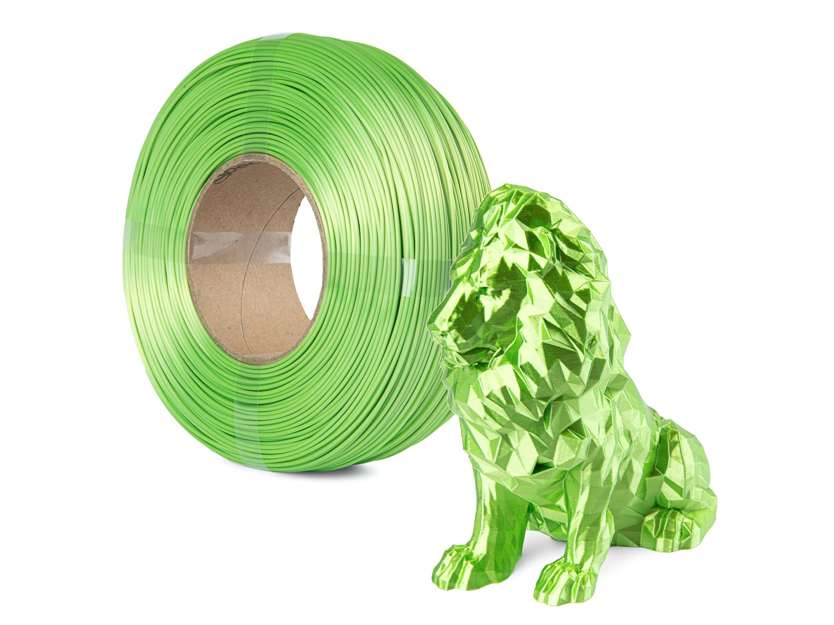 Spectrum Filaments - Refill Apple Green Silk PLA - 1kg