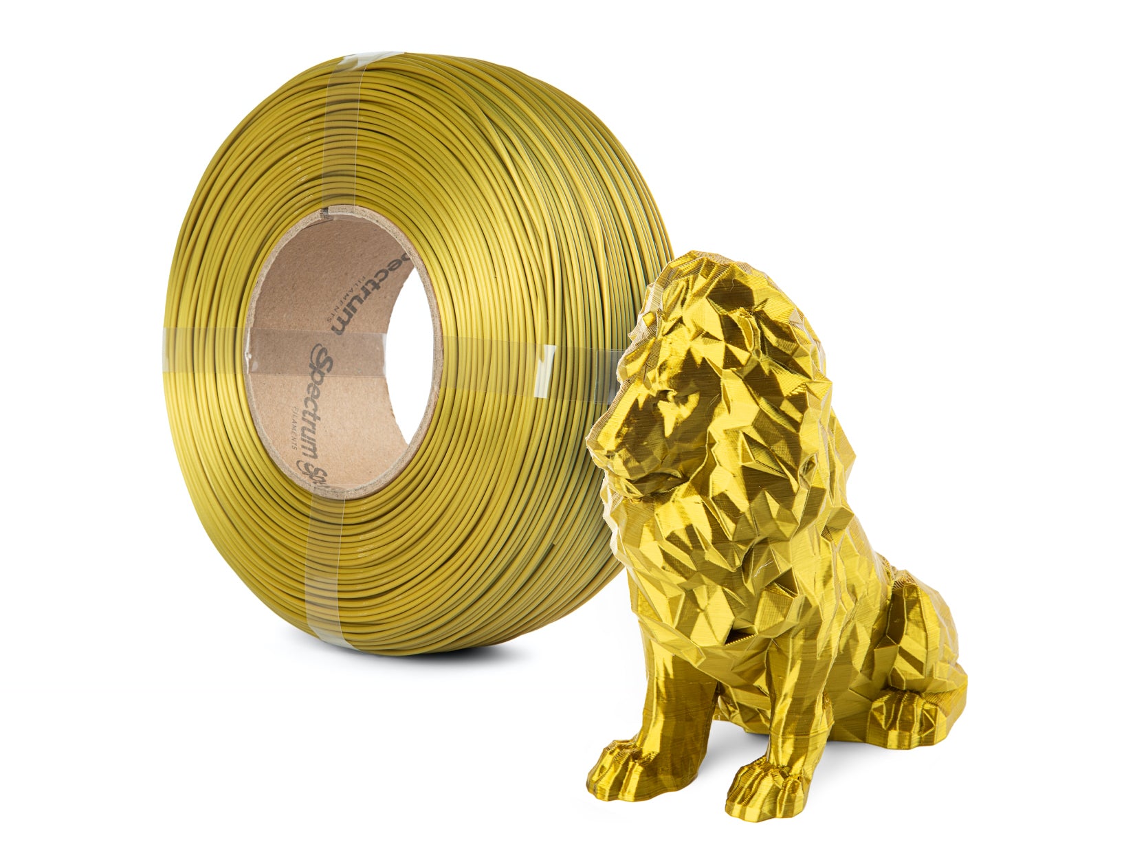 Spectrum Filaments - Refill Glorious Gold Silk PLA 1.75mm - 1kg