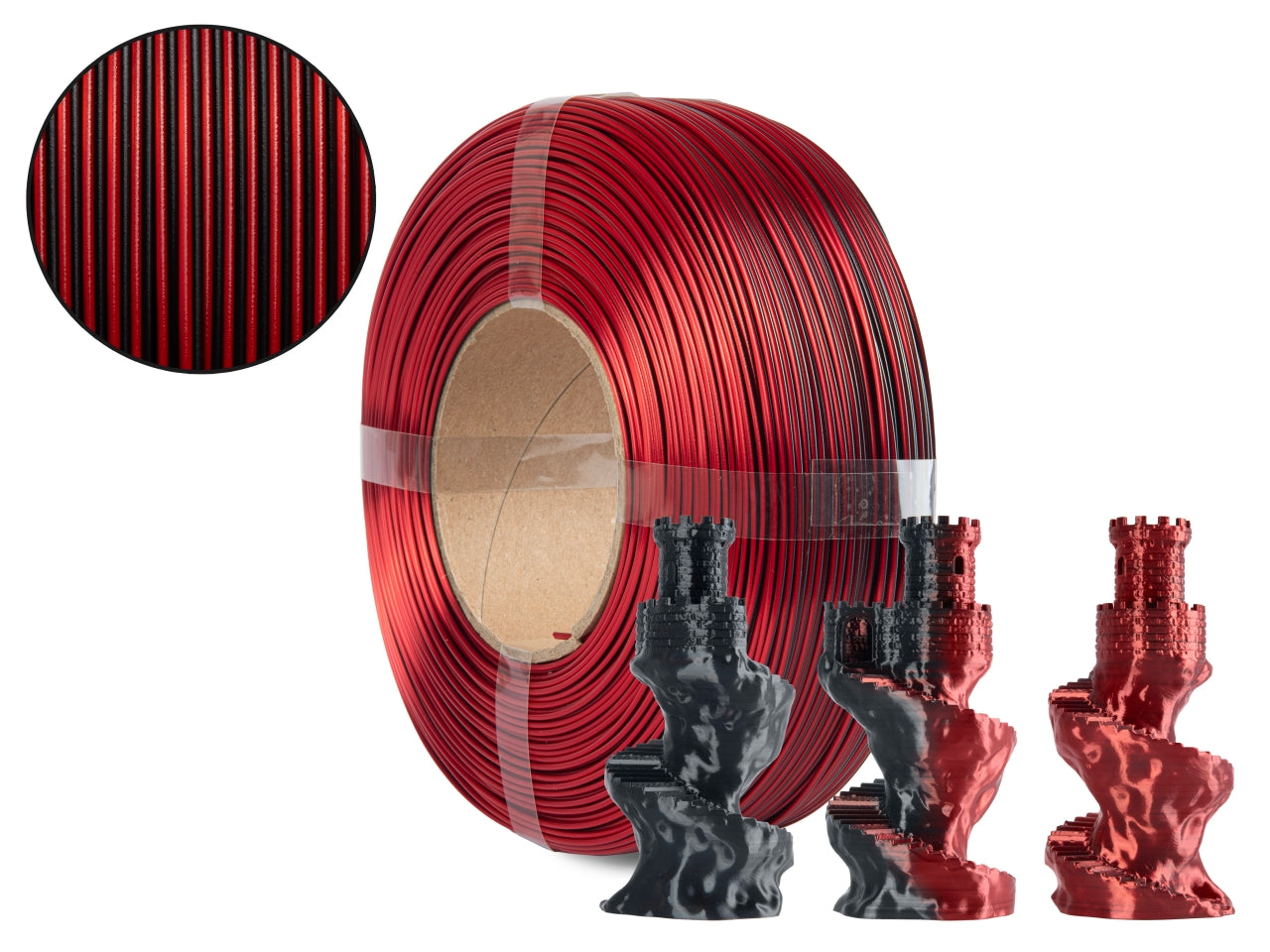 Spectrum Filaments - Refill Nightfire Silk PLA - 1kg