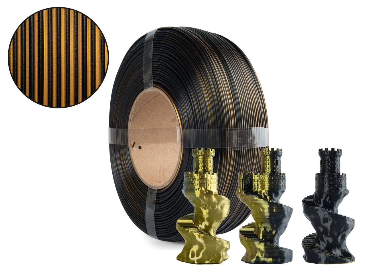 Spectrum Filaments - Refill Solar Eclipse Silk PLA - 1kg
