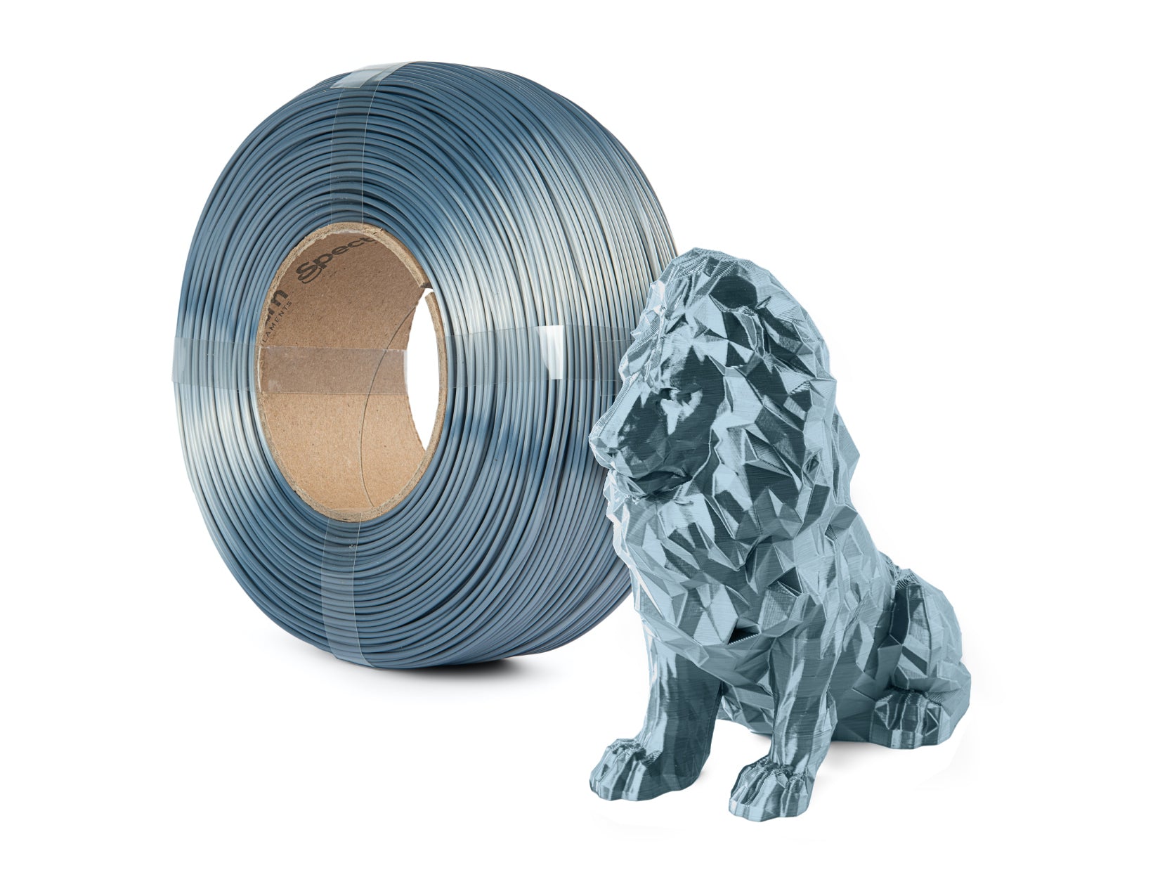Spectrum Filaments - Refill Sterling Silver Silk PLA - 1kg