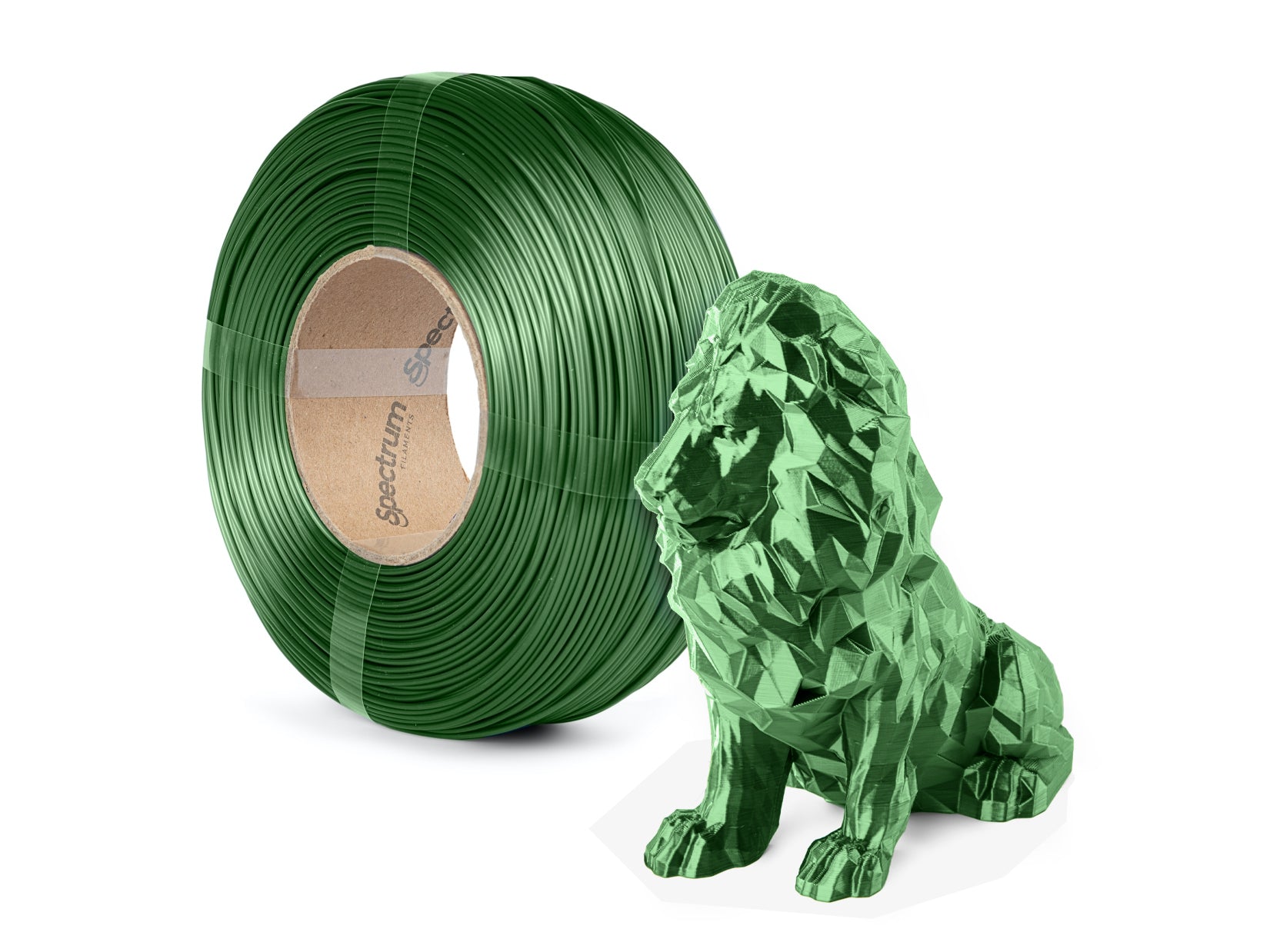 Spectrum Filaments - Refill Tropical Green Silk PLA - 1kg