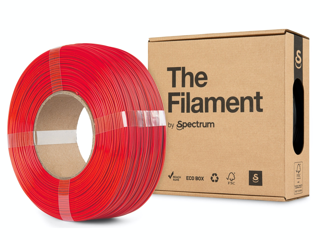 Spectrum Filaments - Refill Technical Red PLA - 1kg