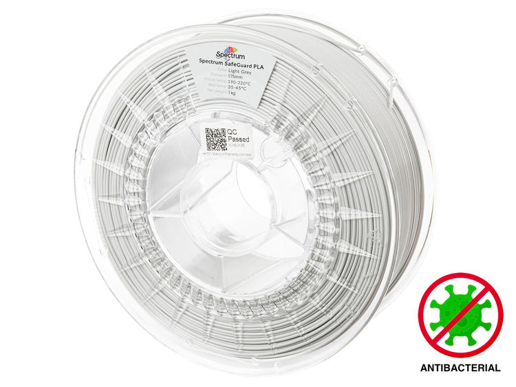 Spectrum Filaments - SafeGuard Light Grey PLA - 1kg