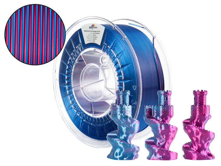 Spectrum Filaments - Aurora Bloom Silk PLA - 1kg