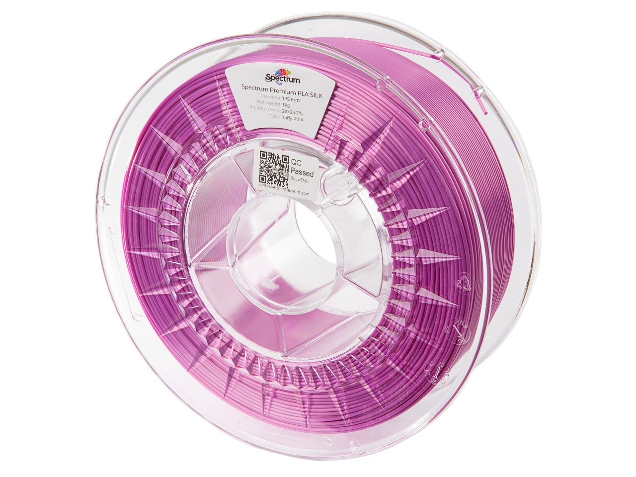 Spectrum Filaments - Taffy Pink Silk PLA - 1kg