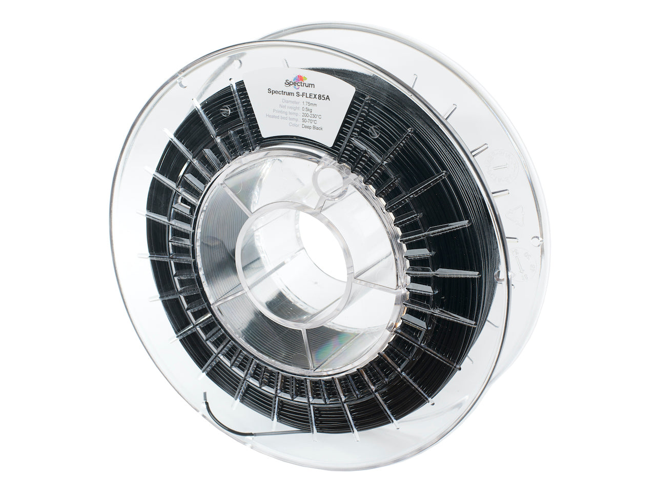 Spectrum Filaments - Deep Black 85A TPU - 0.5kg