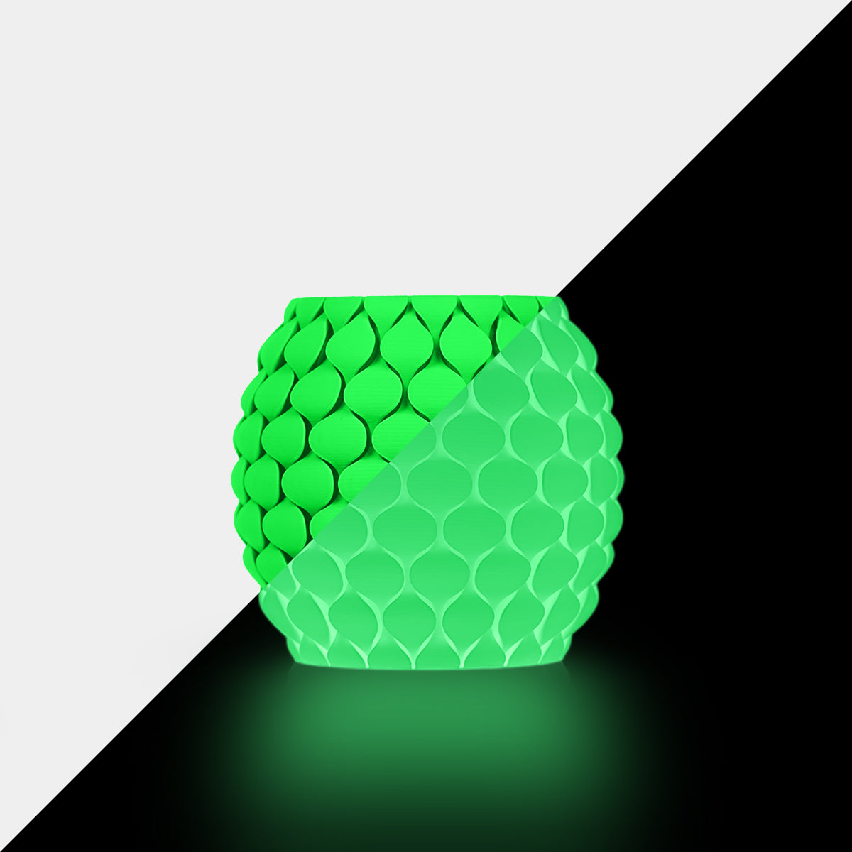 Sunlu - MOQ: 3kg Green Filament Glow PETG 1.75mm - 1kg