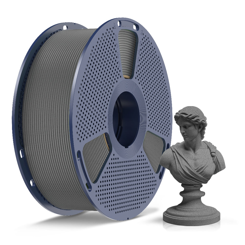 Sunlu - MOQ: 3kg Ashen Concrete High Speed Marble PLA 1.75mm - 1kg