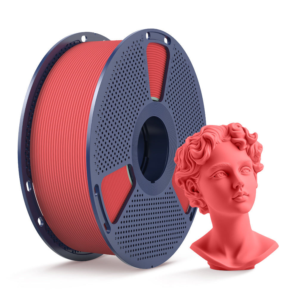 Sunlu - MOQ: 6kg Meta Cherry Red High Speed Matte PLA 1.75mm - 1kg