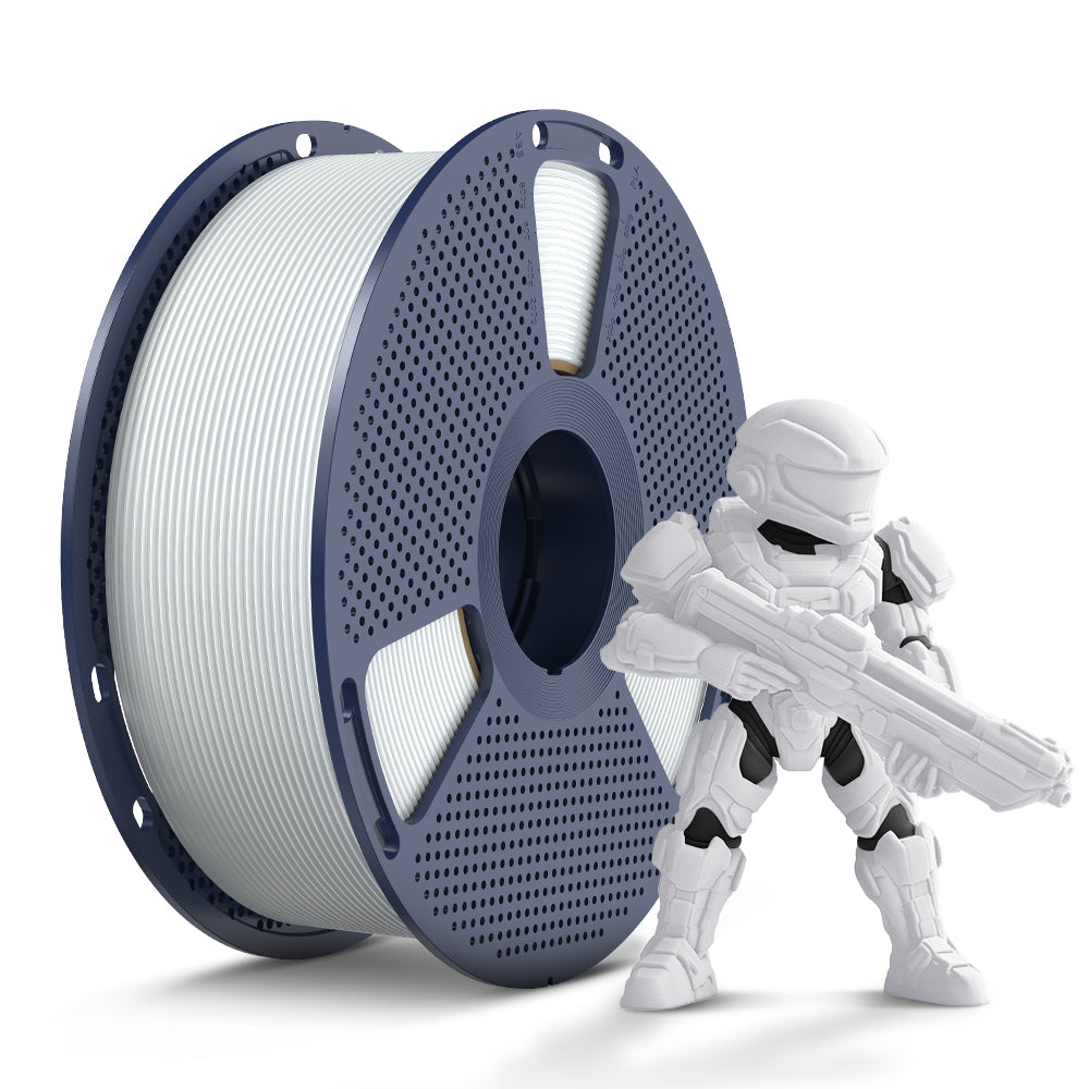 Sunlu - MOQ: 6kg Meta Ceramic White PLA+ 1.75mm - 1kg