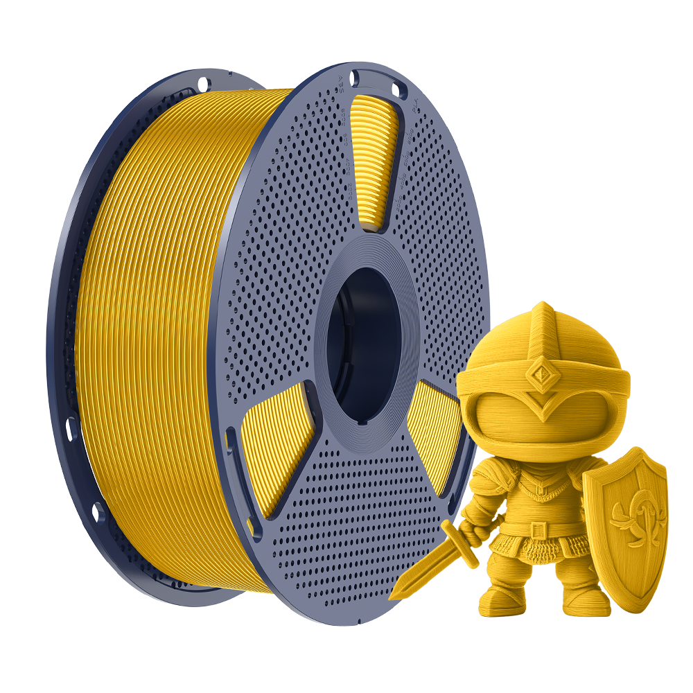 Sunlu - MOQ: 6kg Meta Gold(Light Gold) PLA+ 1.75mm - 1kg