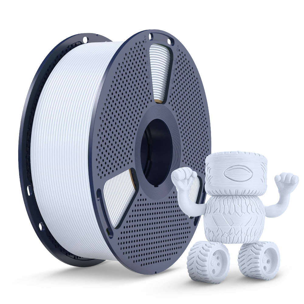 Sunlu - MOQ: 6kg PLUS v2 White High Speed PLA+ 1.75mm - 1kg