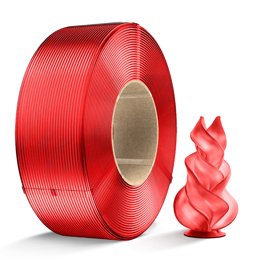Sunlu - Refill Transparent Red PLA+ 1.75mm - 1kg