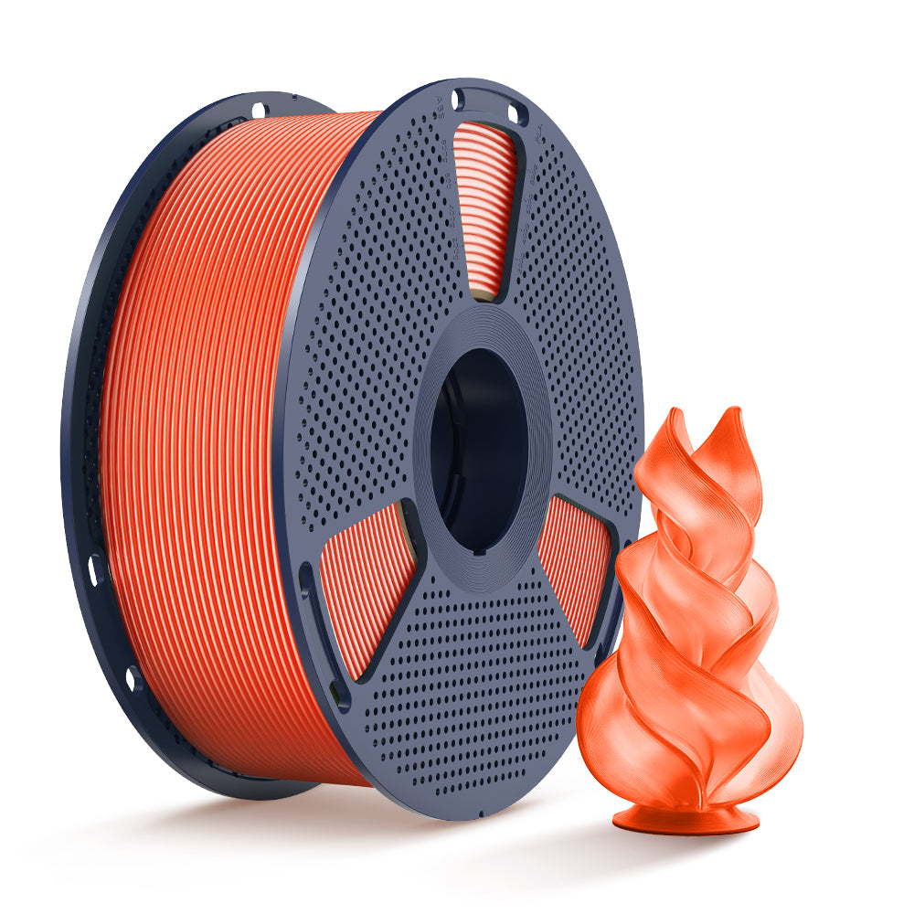 Sunlu - MOQ: 6kg Meta Transparent Orange PLA+ 1.75mm - 1kg