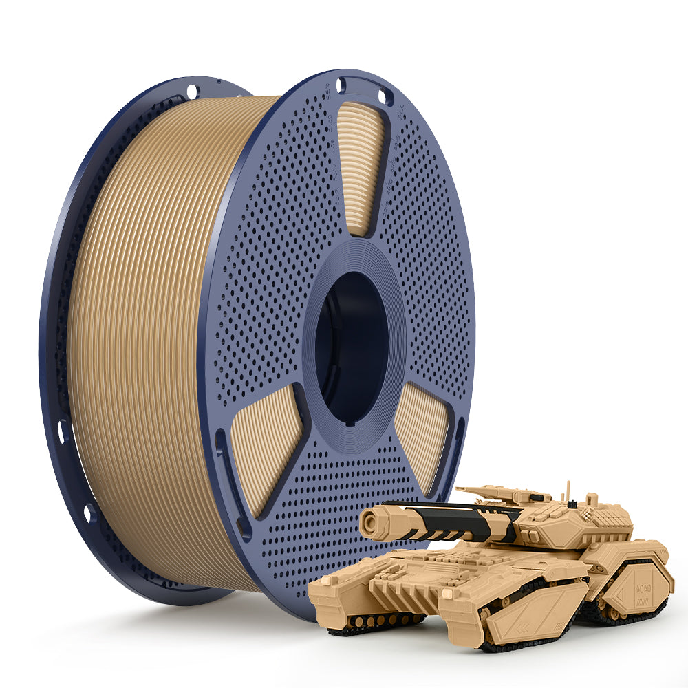 Sunlu - MOQ: 6kg Meta Oak Wood Fill PLA 1.75mm - 1kg